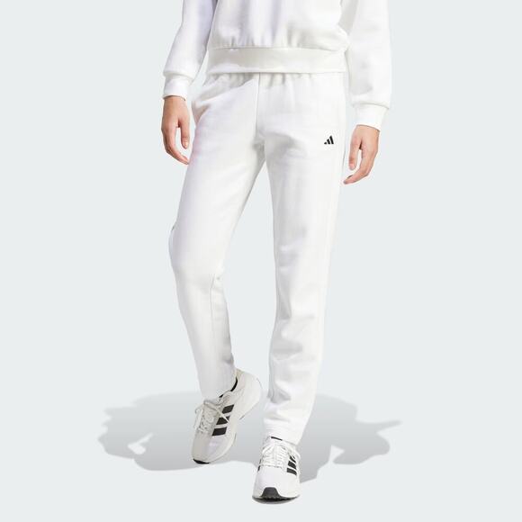 Adidas Golf Essentials Women's White Tapered Open Hem Sweatpants Size Large - Picture 1 of 8